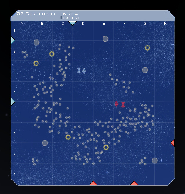 32 Serpentos System Map