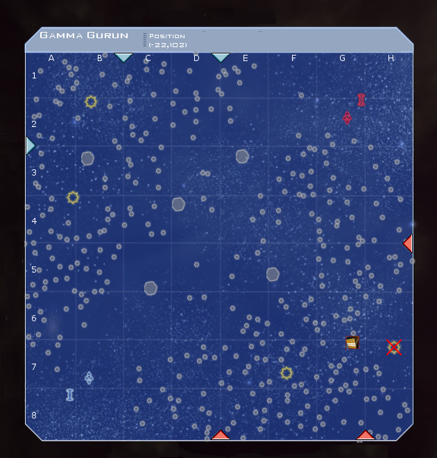 Gamma Gurun System Map
