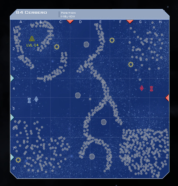 84 Cerbero System Map