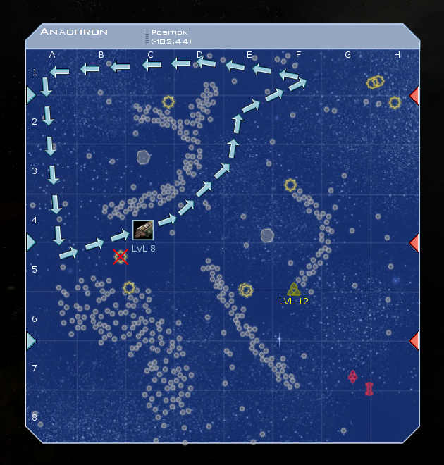 Anachron System Map