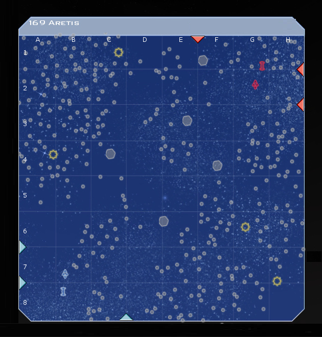 169 Aretis System Map