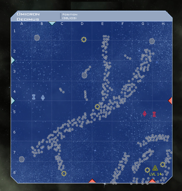 Omicron Decimus System Map
