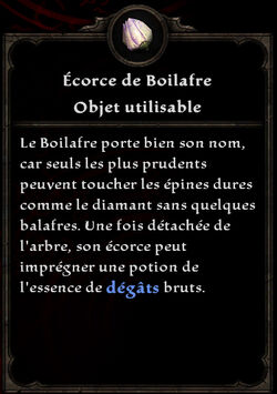 Ecorce de Boilafre