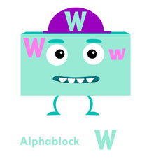 Alphablock W Big block singsong Wiki Alphablock W Big block singsong Wiki