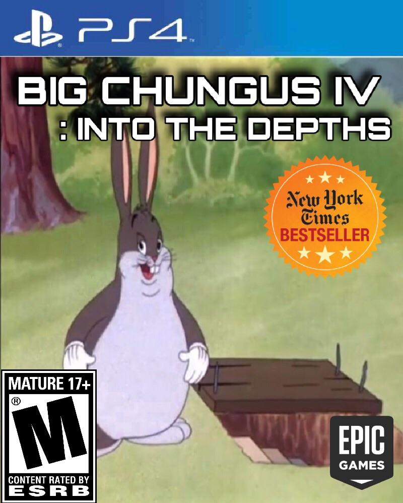 Big Chungus 4 Into The Depths Big Chungus Wiki Fandom - roblox big chungus thanos