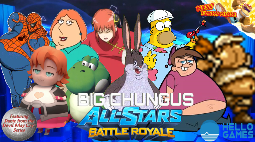 Big Chungus All Stars Battle Royale Big Chungus Wiki Fandom - allstar roblox face reveal