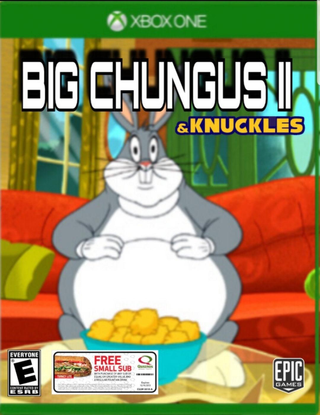 Big Chungus Ii Knuckles Big Chungus Wiki Fandom - xbox 360 roblox esrb e for everyone fav roblox