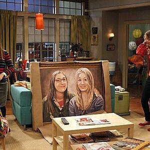 Painting Of Penny And Amy The Big Bang Theory Wiki Fandom