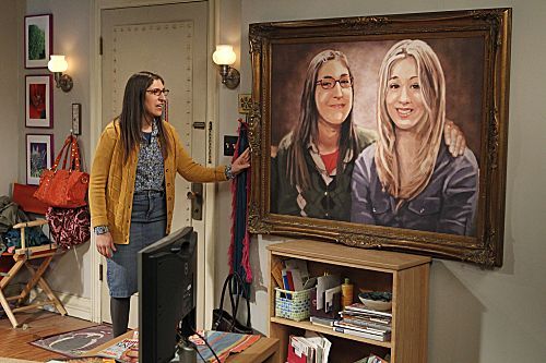 Painting Of Penny And Amy The Big Bang Theory Wiki Fandom