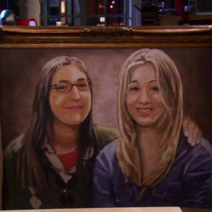 Painting Of Penny And Amy The Big Bang Theory Wiki Fandom