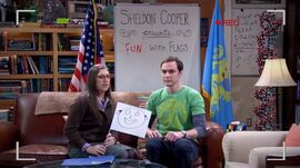 BBT - Amy with funny flag