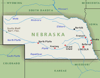 nebraska on the map Nebraska The Big Bang Theory Wiki Fandom nebraska on the map