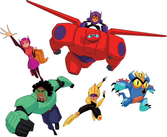 Image Bh6 Tv Key Art Png Big Hero 6 Wiki Fandom