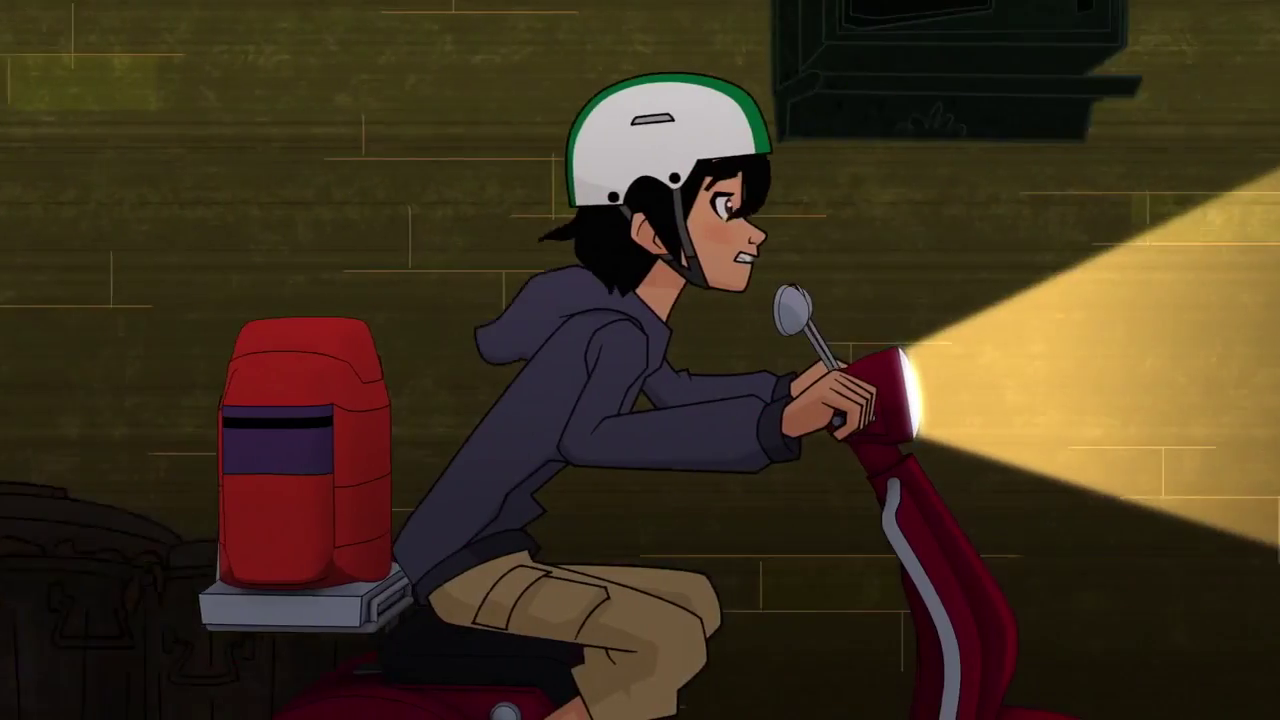 Image Hiro And Baymax In Scooterpng Big Hero 6 Wiki FANDOM