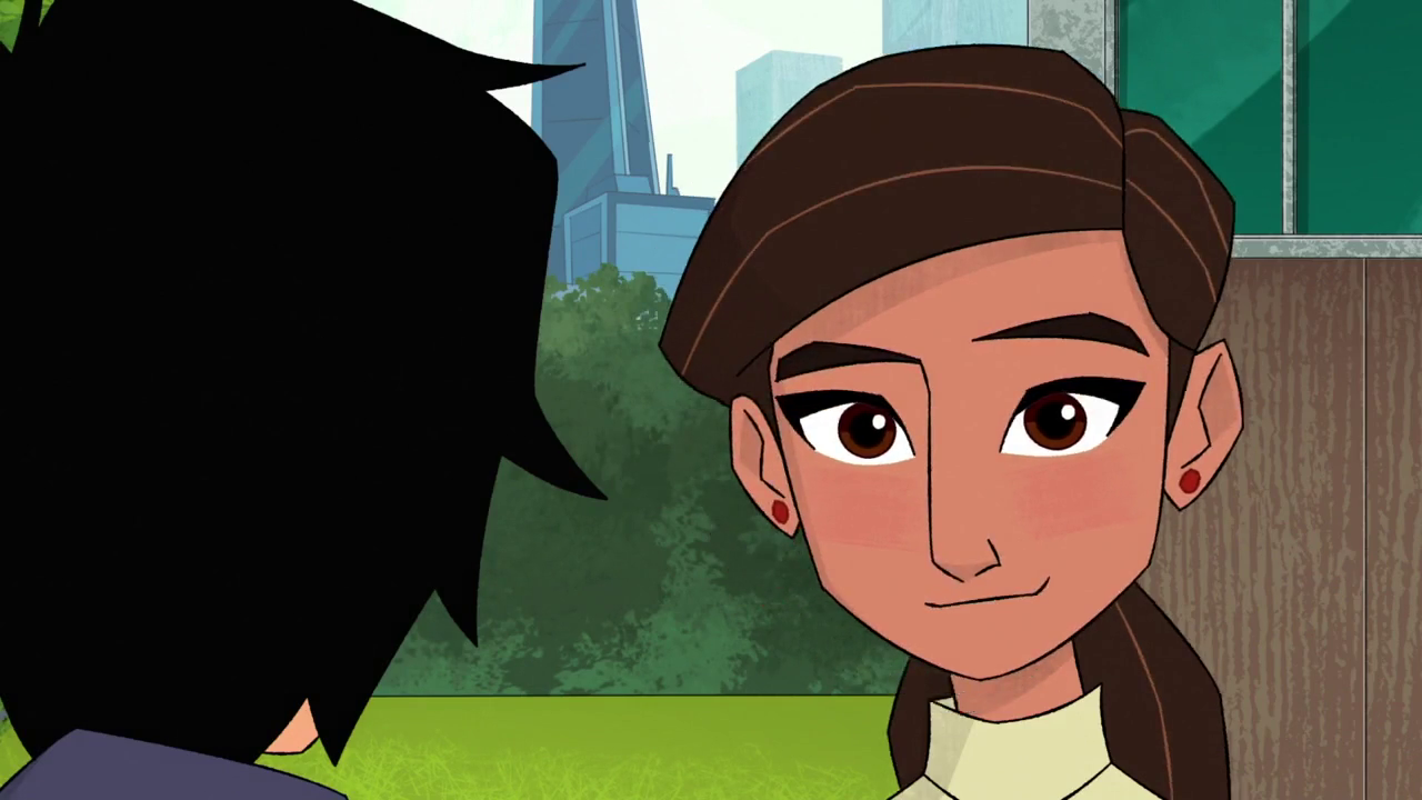 Image - Karmi smiles at Hiro.png | Big Hero 6 Wiki | FANDOM powered by