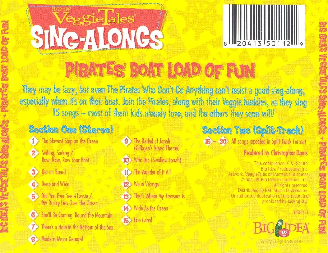 Pirates' Boat Load Of Fun Big Idea Wiki Fandom