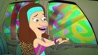 Barbara Driving in the Sixties