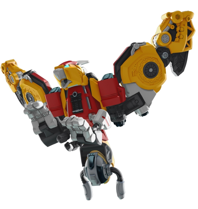 METALIONS THUNDER GUARDIAN Giant-elk Argentavis Mammoth Transformer Robot Toy
