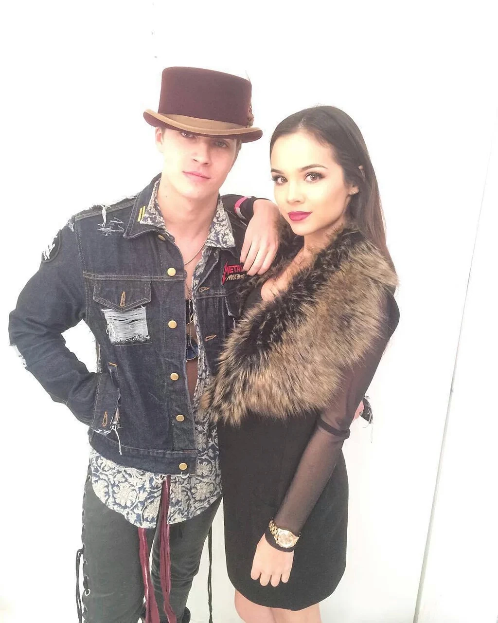 Billy Unger And Angela Moreno