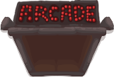 Arcade door opened