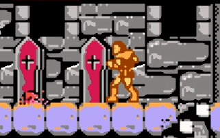 Castlevania 1 nes skeleton