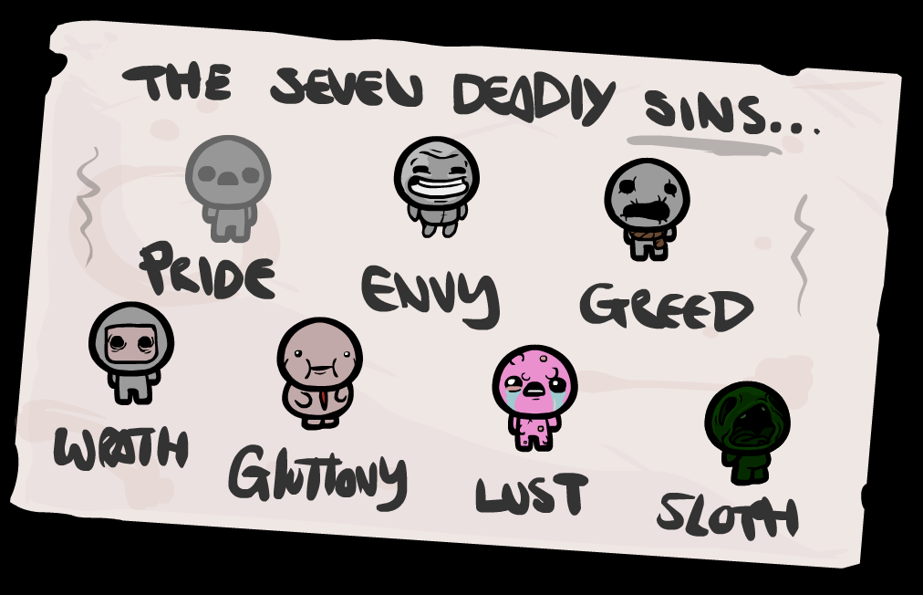 Image Sinspng The Binding Of Isaac Wiki Fandom Powered By Wikia 8222