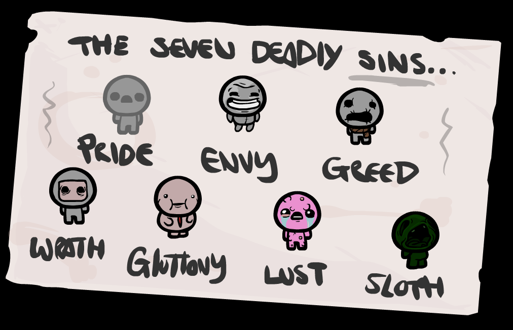 Image Sinspng The Binding Of Isaac Wiki Fandom Powered By Wikia 1393