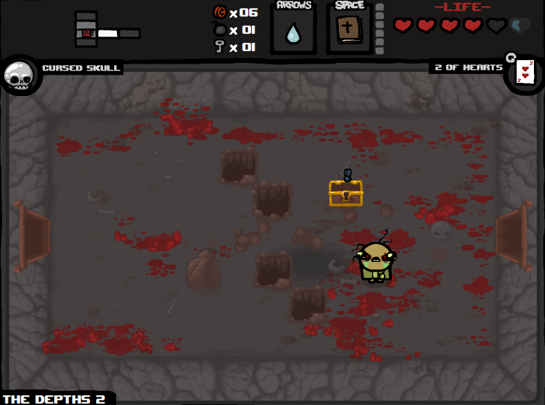 binding of issac flat worm