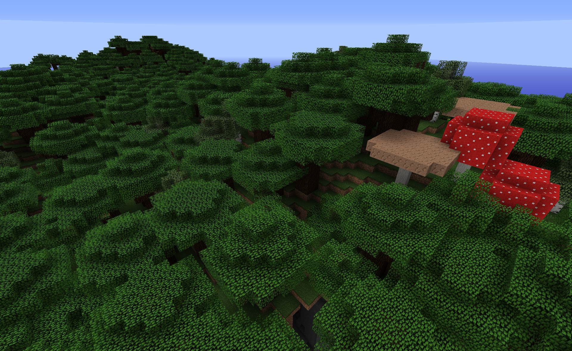 What is the title of this picture ? Image - Fr-minecraft PA66 Roofed Forest 1.jpg | Biomes O' Plenty Wiki