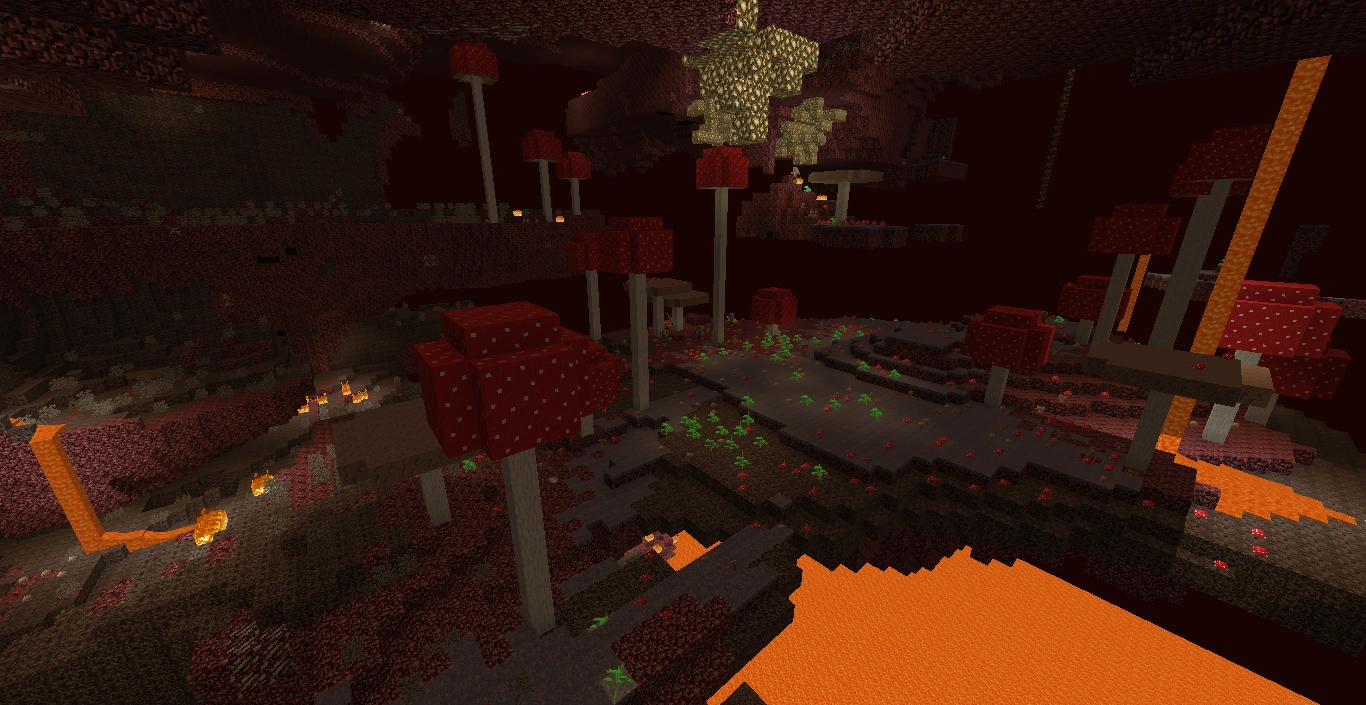Fungi Forest (Nether)  Biomes O' Plenty Wiki  FANDOM 