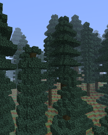 Coniferous Forest Biomes O Plenty Wiki Fandom