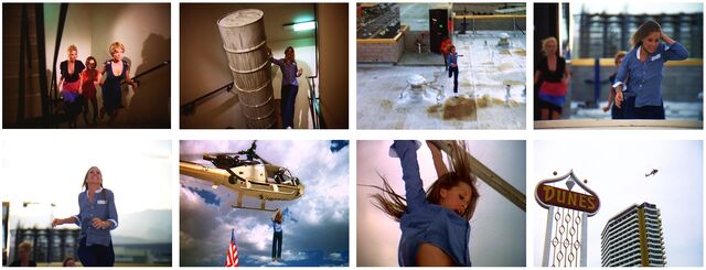 Fembots in Vegas - Jaime Flying Away Sequence
