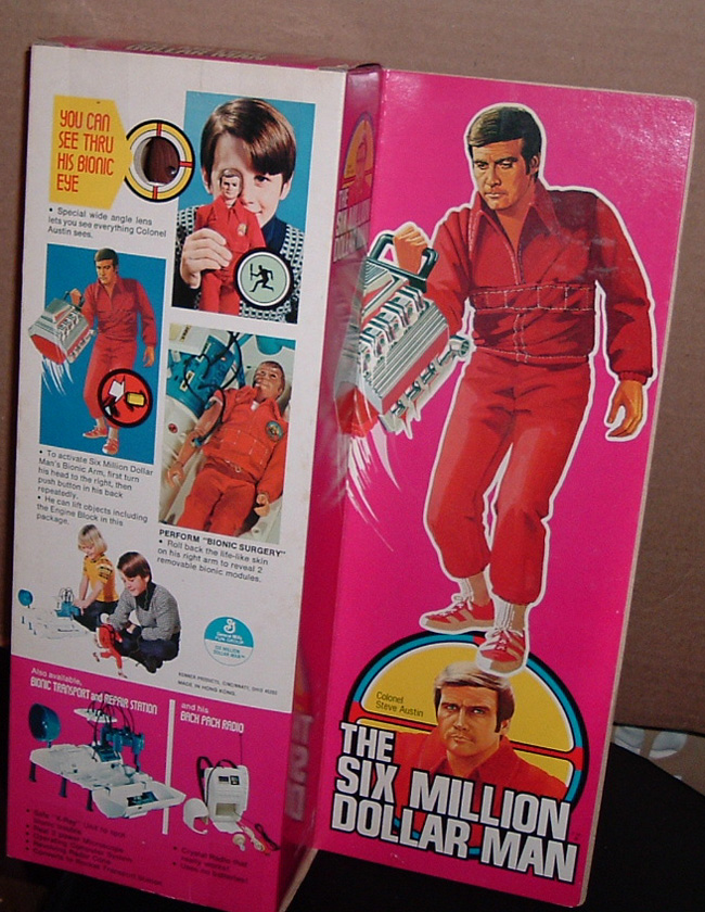 six million dollar man doll for sale