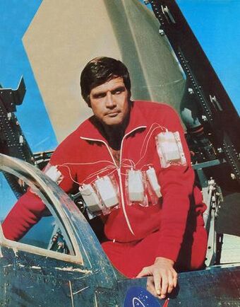 six million dollar man rocket ship toy