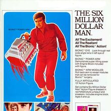 the six million dollar man action figure
