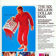 six million dollar man action figure for sale