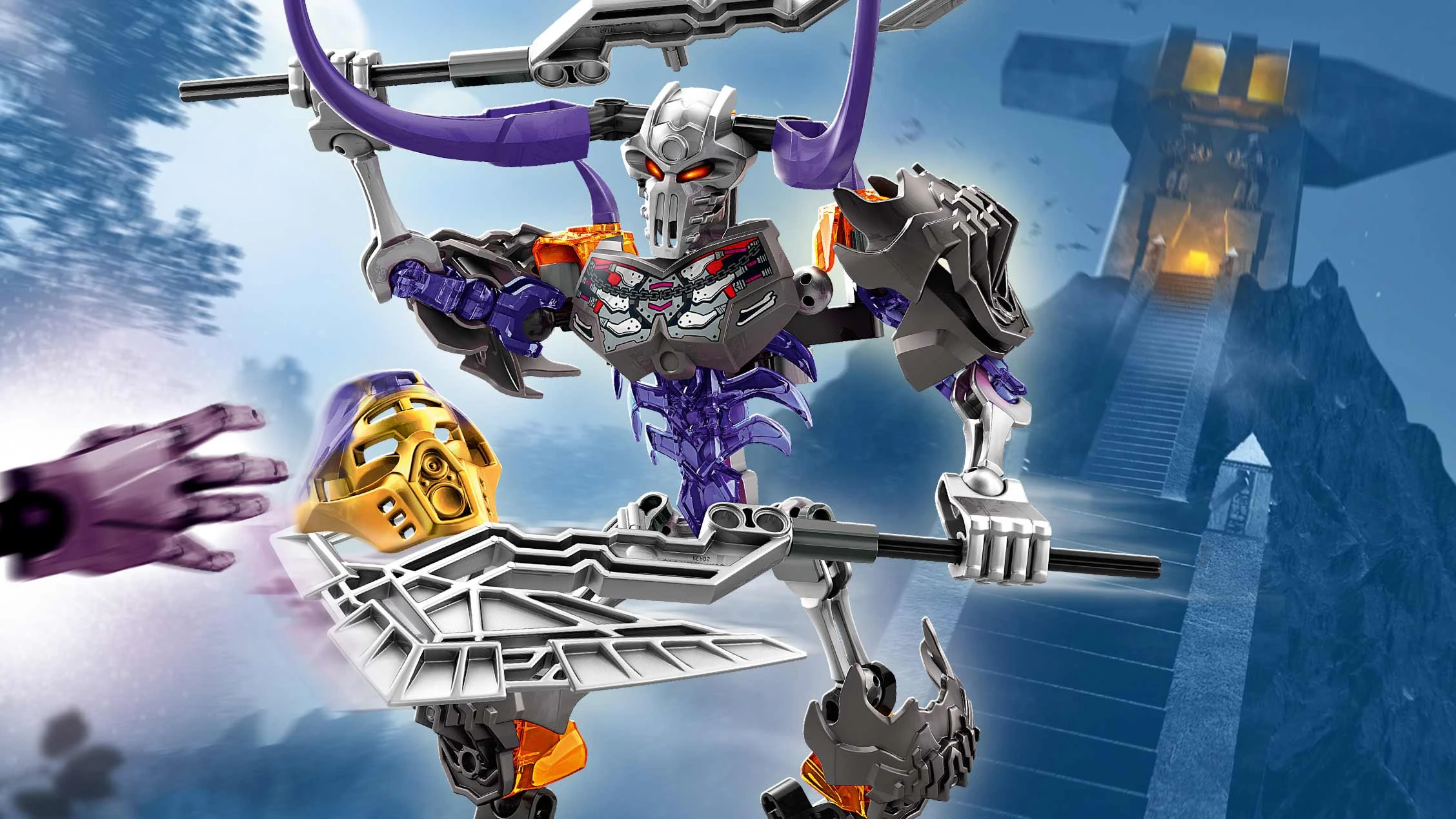 lego bionicle skull basher