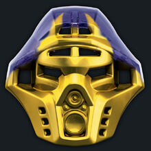 Drained Golden Mask of Earth