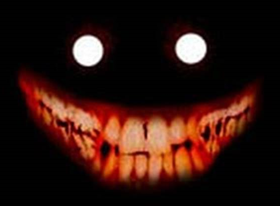 scary smile