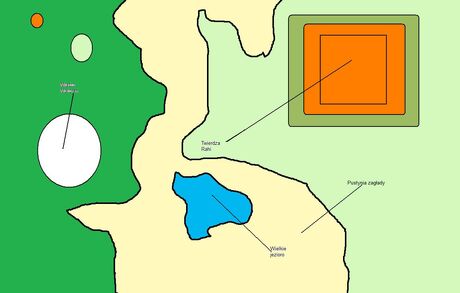 Upadłe czasy-mapa
