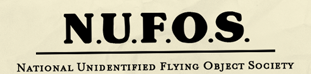 NUFOS letterhead