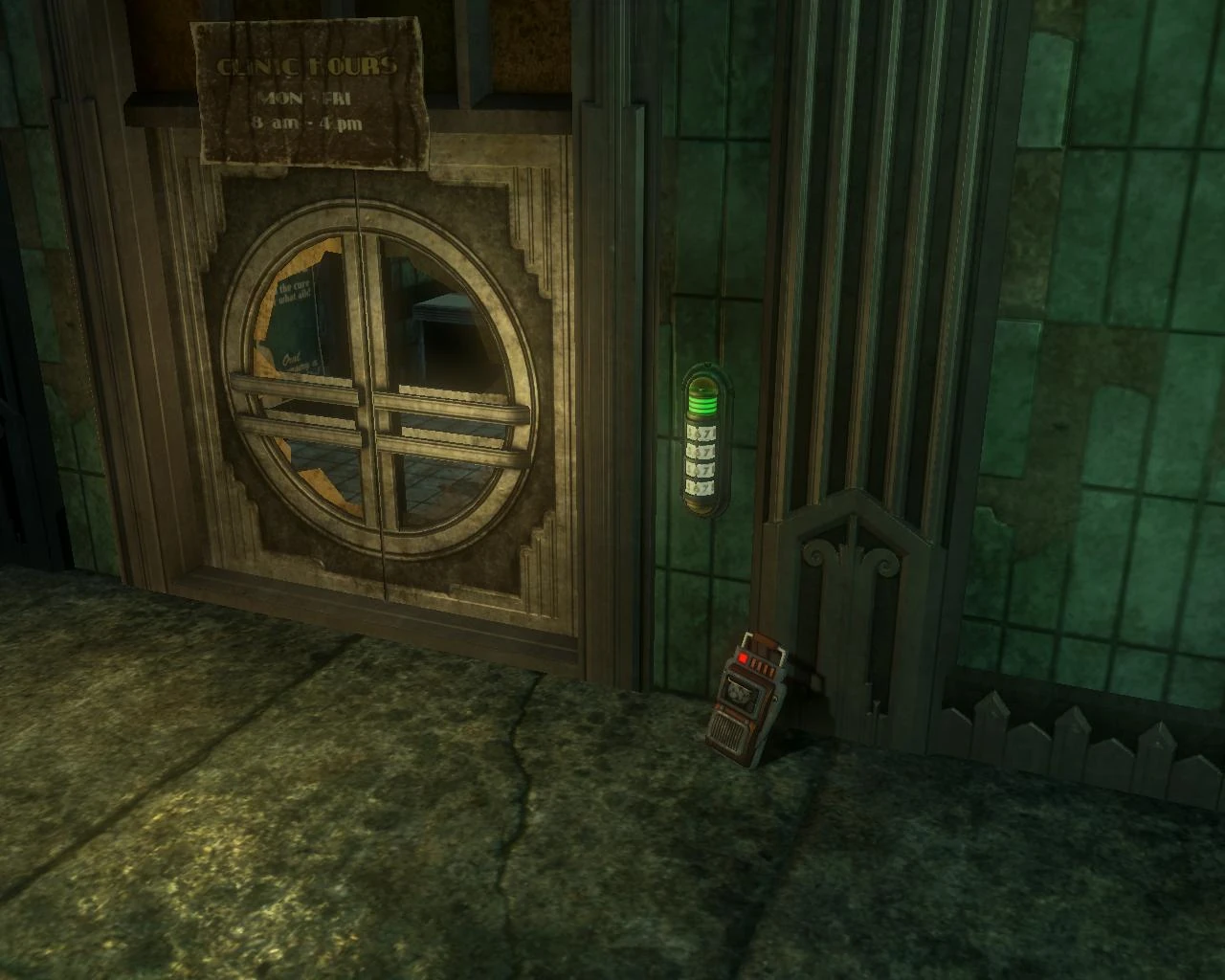 Clinic Code at the Fishbowl BioShock Wiki FANDOM powered by Wikia