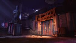 BaSE2 Bathyspheres DeLuxe Bathysphere Sales Office Entrance