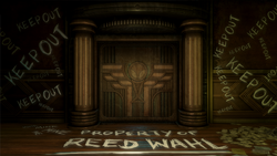 Entrance of Reed Wahl's office in Programming