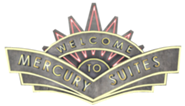 Insegna Mercury Suites