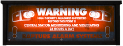 High Security Sign