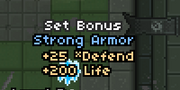 Blue set bonus