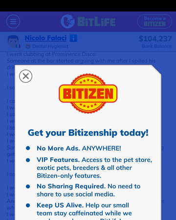 Bitizenship Bitlife Life Simulator Wiki Fandom