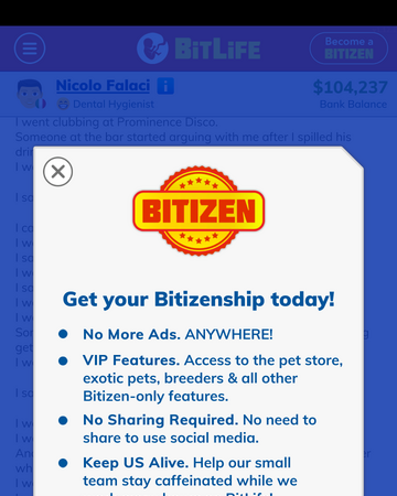 Bitlife Redeem Code April 2020