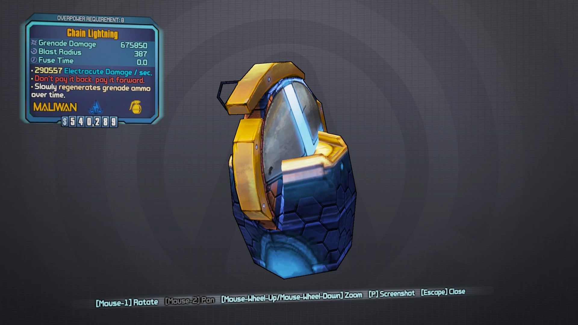 Chain Lightning BL2reborn Wiki Fandom